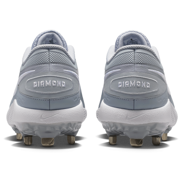 Nike Diamond Gamer Metal - Men's - White/Wolf Grey - Image 3