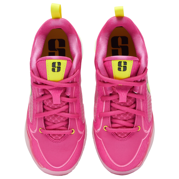 Nike Sabrina 4 - Girls' Preschool - Pink Rise/Lemon Venom/Pink Rise - Image 4