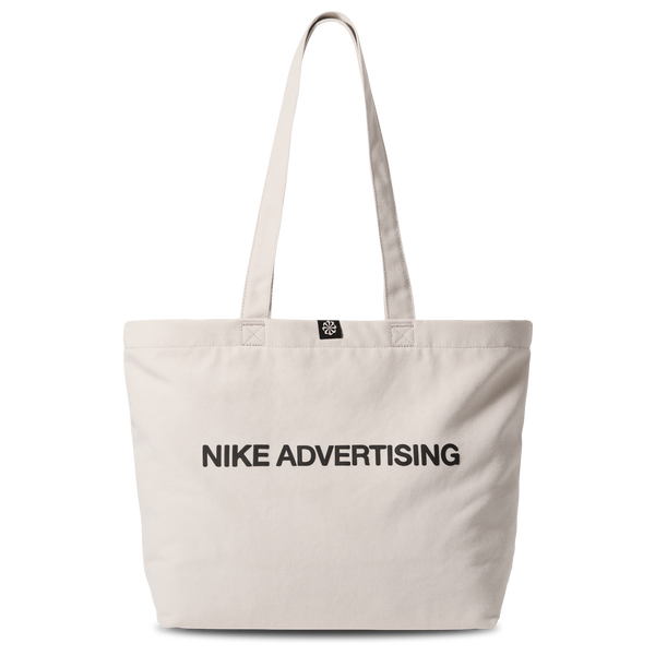 Nike Heritage Tote GFX - Adult - Oatmeal/Safety Orange/Safety Orange