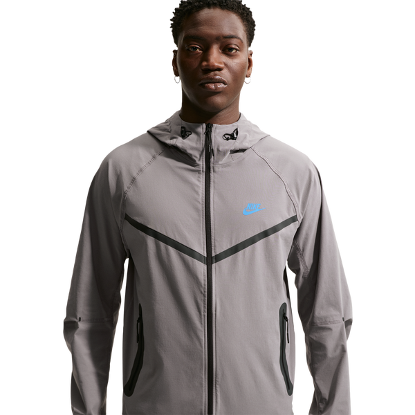 Nike Drifit Tech Woven Windrunner FZ Jacket - Men's - Pencil Point/Pencil Point/Blue Crystal
