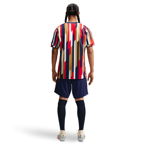 Nike CDG Dri-FIT Short Sleeve Prematch Top - Men's - Loyal Blue/White - Image 5