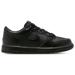Nike Dunk Low N - Boys' Grade School - Black/Black