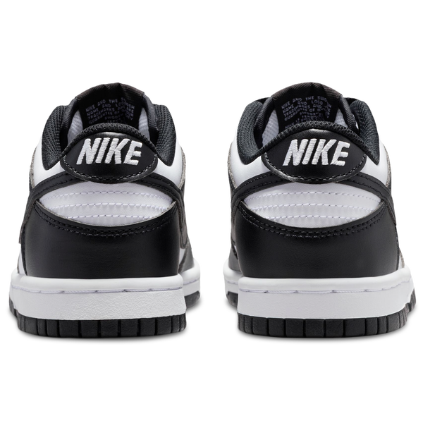 Nike Dunk Low N - Boys' Grade School - White/White/Black - Image 3