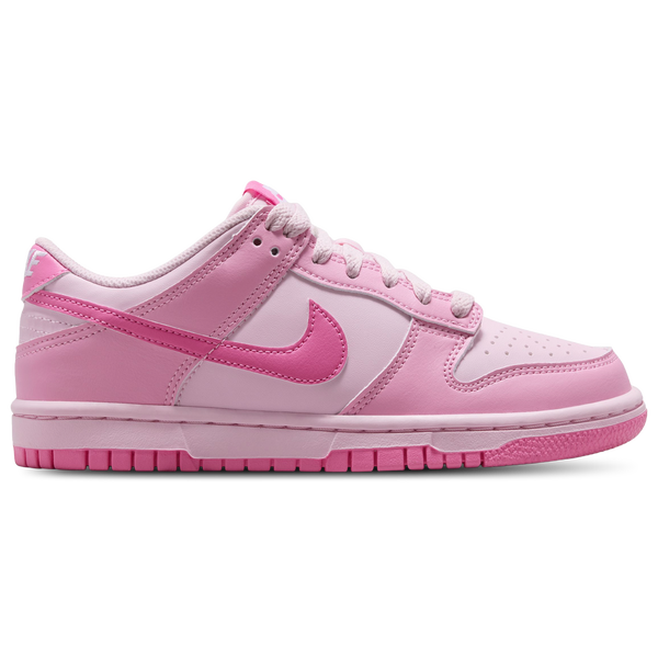 Nike Dunk Low N - Girls' Grade School - Pink Rise/Playful Pink/Pink Foam
