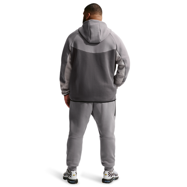 Nike Tech Fleece Full-Zip Windrunner Hoodie - Men's - Pencil Point/Medium Ash/College Grey - Image 8