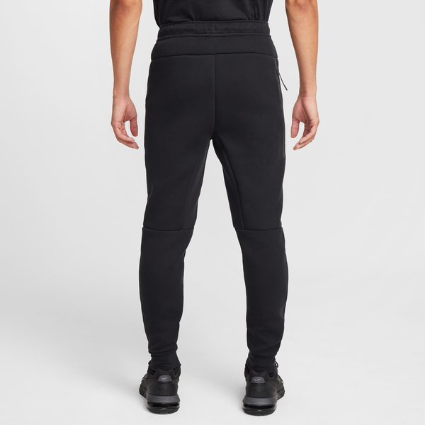 Nike Tech Fleece Jogger - Men's - Black/Dark Grey Heather - Image 3