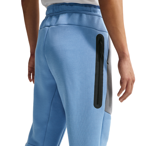 Nike Tech Fleece Jogger - Men's - Work Blue/Black/Cool Grey - Image 2