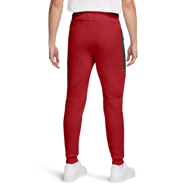 Nike Tech Fleece Jogger - Men's - Red/Black - Image 2