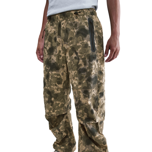 Nike Tech Woven Pant AOP - Men's - Neutral Olive/Black