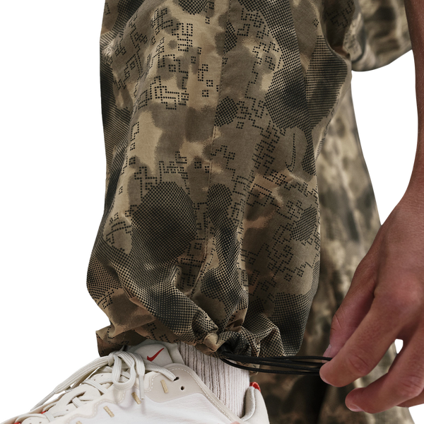 Nike Tech Woven Pant AOP - Men's - Neutral Olive/Black - Image 4