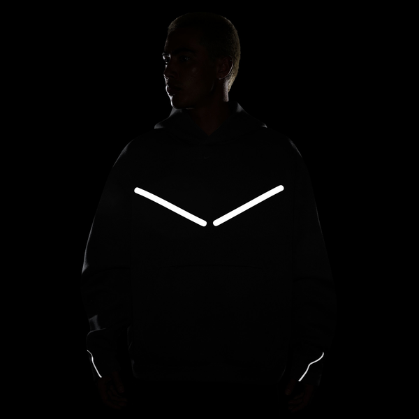Nike Tech Pullover Graphic Hoodie - Men's - Black/Black - Image 4