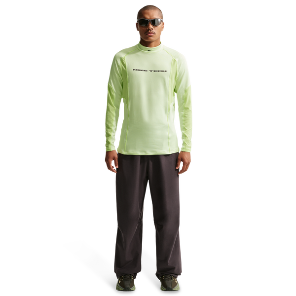 Nike Tech Pro Layer L/S Thermal Top - Men's - Volt Tint/Lt Liquid Lime/Lt Liquid Lime - Image 6