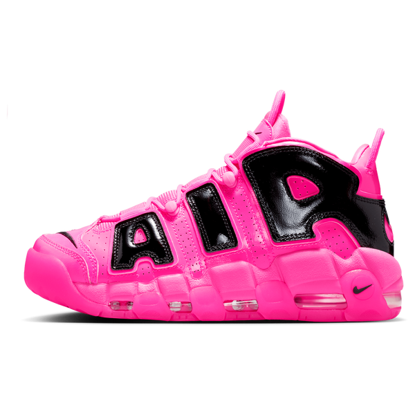 Nike Air More Uptempo SE NA7 - Women's - Pink Blast/Pink Blast/Black - Image 2