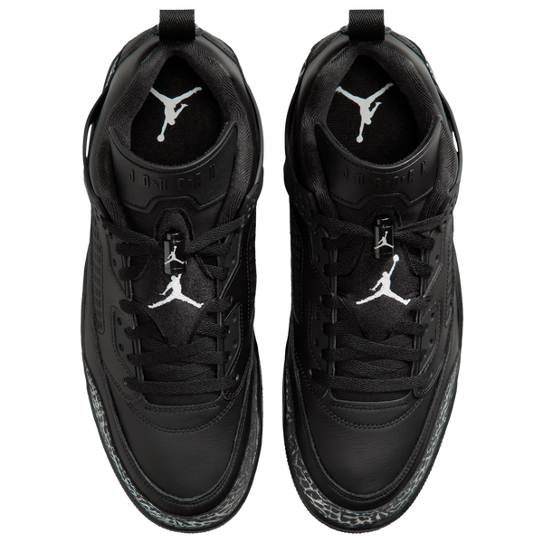 Jordan Spizike Low - Men's - Black/Metallic Silver - Image 4