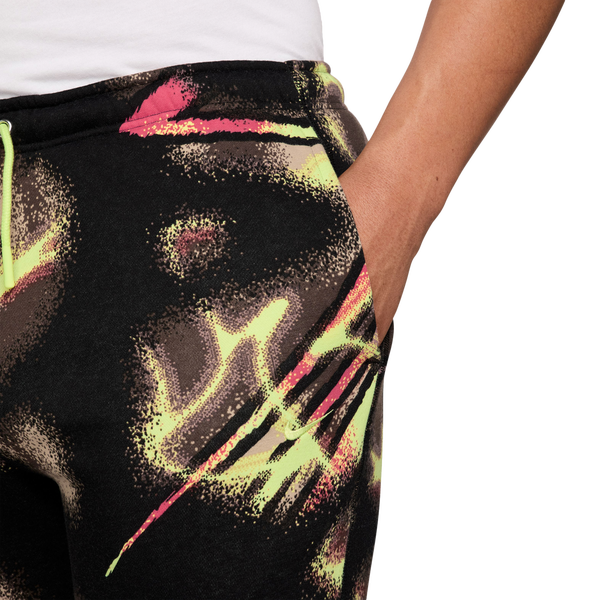 Nike Ja Club Basketball Jogger Pants - Men's - Light Lemon Twist/Hemp - Image 3