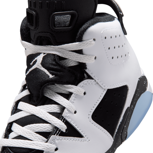 Jordan Retro 6 - Boys' Preschool - Black/White/Black - Image 7