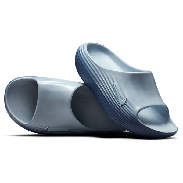 Nike ReactX Rejuven8 Slides - Women's - Sanded Purple/Lt Armory Blue/Lt Armory Blue - Image 3