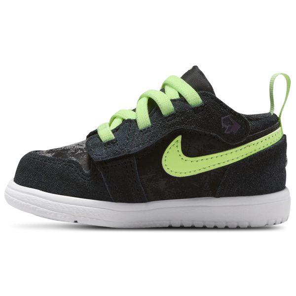 Jordan 1 Low Alt SS - Boys' Toddler - Dark Raisin/Volt/Black - Image 2