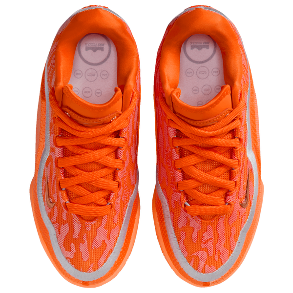 Nike LeBron XXIII - Boys' Grade School - Orange/Wolf Grey - Image 4