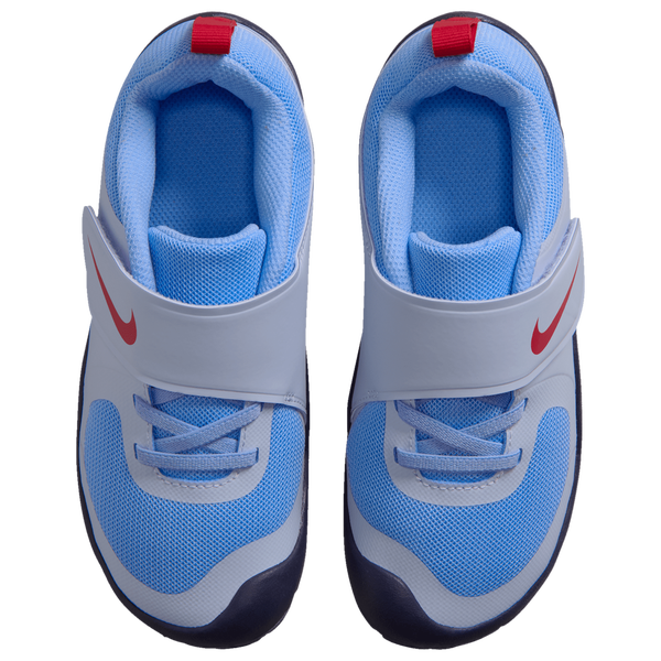 Nike Swoosh 1 Essential - Boys' Preschool - Hydrogen Blue/University Red/Football Blue - Image 4