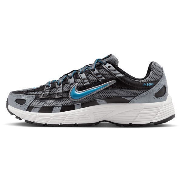 Nike P-6000 - Boys' Grade School - Smoke Grey/Dutch Blue/Black - Image 2