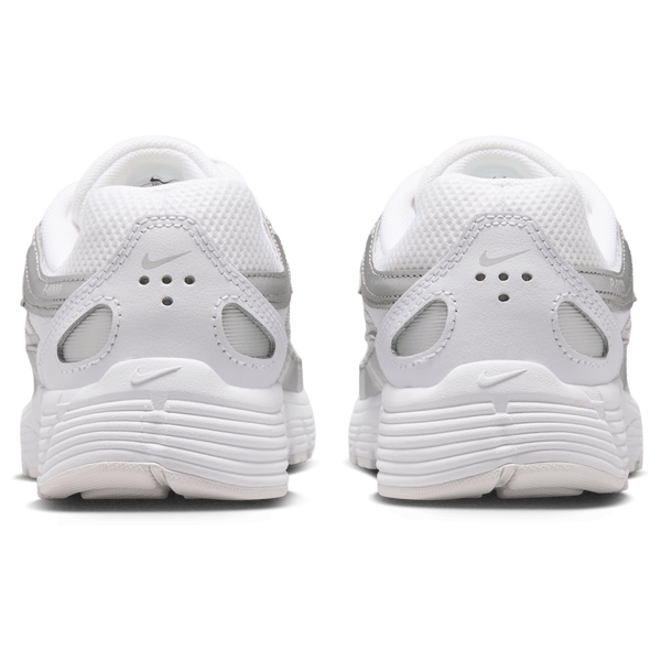Nike P-6000 - Girls' Grade School - White/White/Silver - Image 3