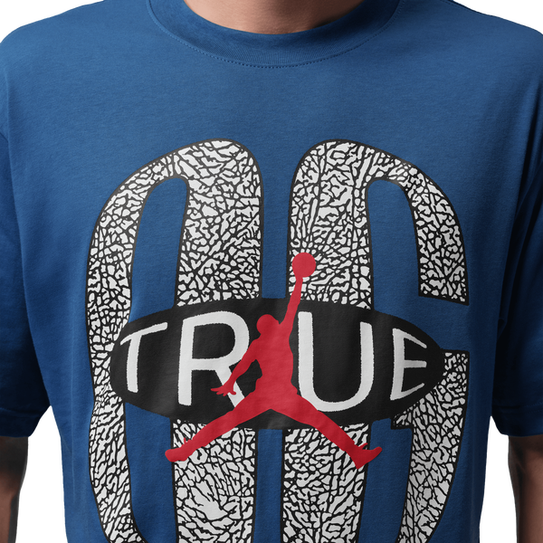 Jordan 85 Short Sleeve Crew - Men's - Blue - Image 4