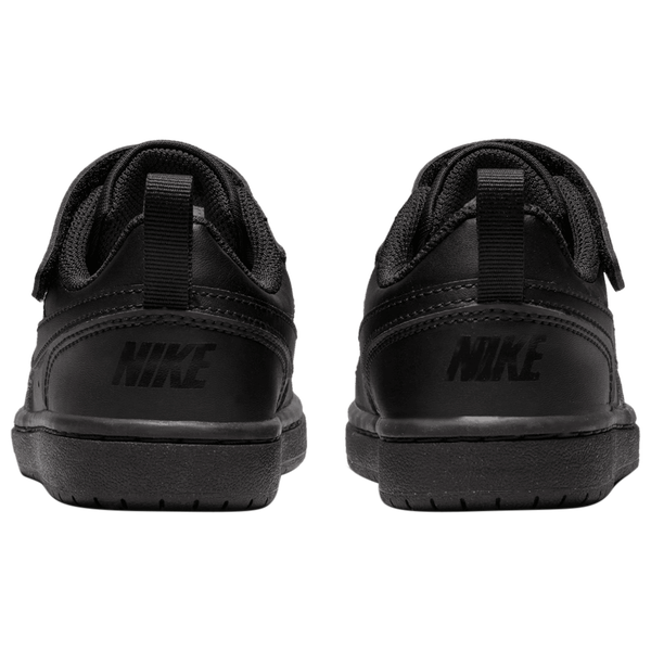 Nike Court Borough Low Recraft - Boys' Preschool - Black/Black - Image 4