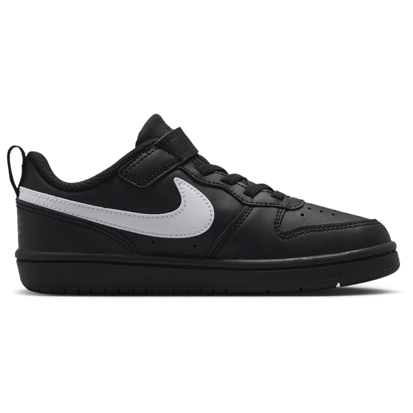 Nike Court Borough Low Recraft - Boys' Preschool - Black/White/Black