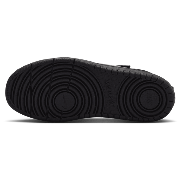 Nike Court Borough Low Recraft - Boys' Preschool - Black/White/Black - Image 5