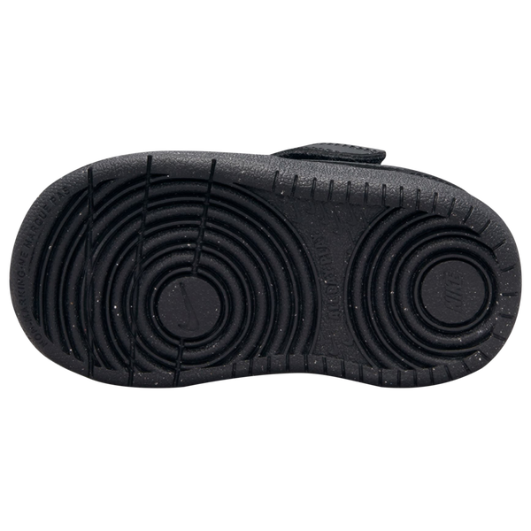Nike Court Borough Low Recraft - Boys' Toddler - Black/Black/Black - Image 6