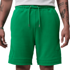 Jordan Flight Fleece Diamond Shorts - Men's - Lucky Green/Black