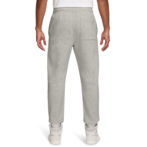 Jordan Brooklyn Fleece Pants - Men's - Heather Grey/White - Image 2
