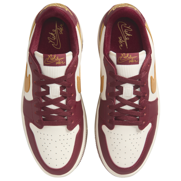 Jordan Air Jordan 1 Triple Stack - Women's - Team Red/Pale Ivory/Sanded Gold - Image 4