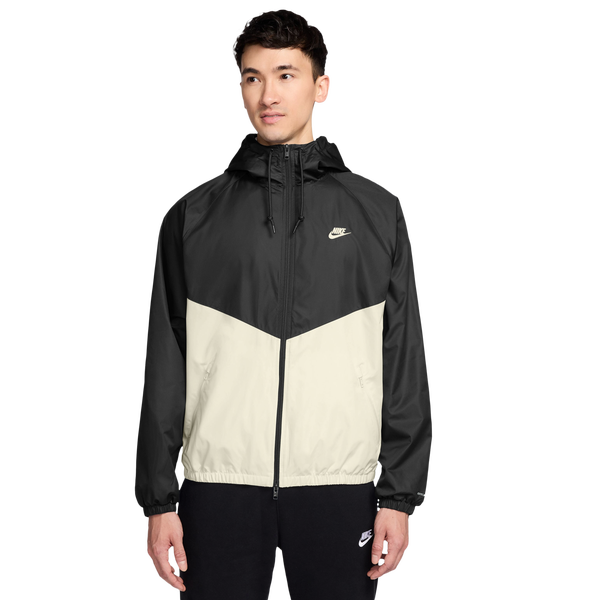 Nike NSW Windrunner Jacket - Men's - Black/Sail/Sail