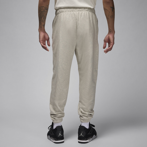 Jordan Dri-FIT Sport Crossover Fleece Pants - Men's - Grey Heather/White - Image 2
