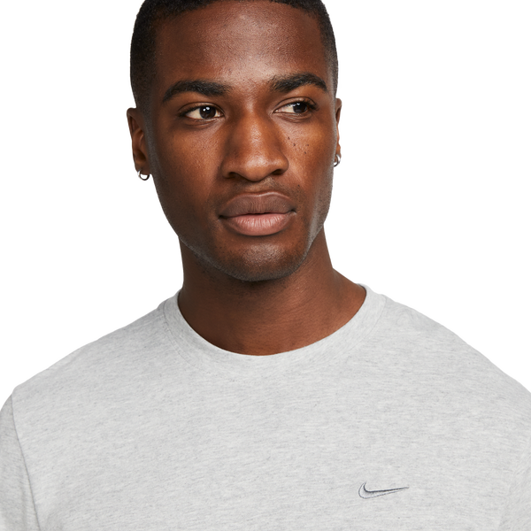 Nike Dri-FIT Primary Statement Short Sleeve T-Shirt - Men's - Smoke Grey/Dk Grey Heather/Heather - Image 3