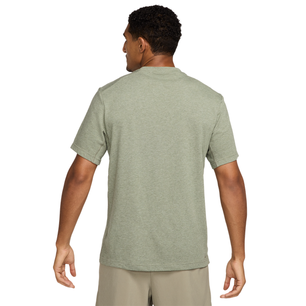 Nike Dri-FIT Primary Statement Short Sleeve T-Shirt - Men's - Heather/Light Army/Light Army - Image 2