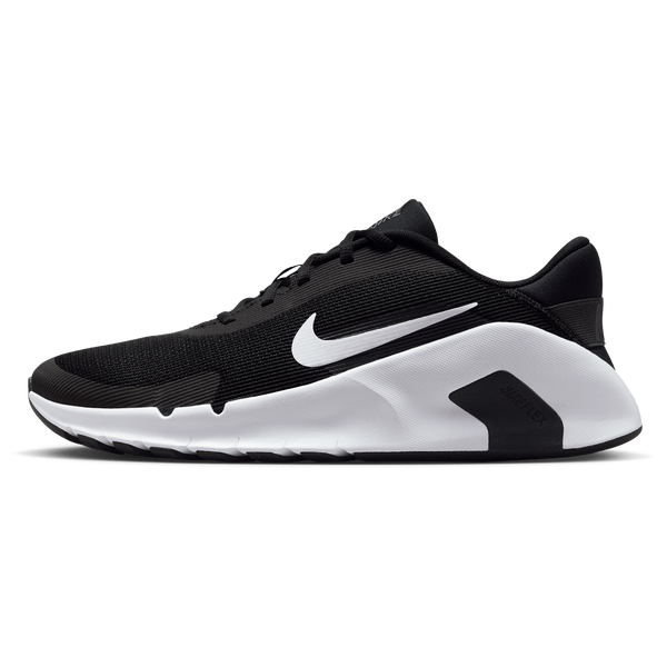 Nike Flex Train - Men's - Black/White/Anthracite - Image 2