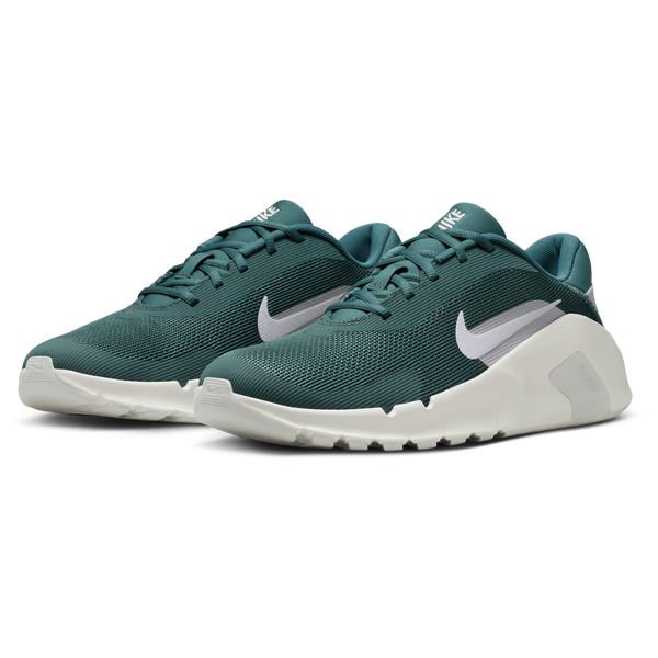 Nike Flex Train - Men's - White/Mineral Slate/Spruce Aura - Image 6