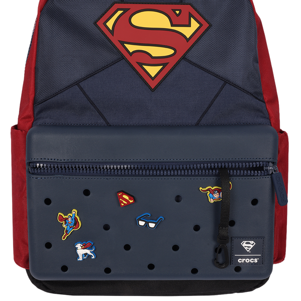 Crocs DC Comics Superman x Crocs Backpack with Charms - Adult - Multi - Image 8