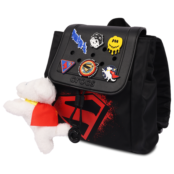 Crocs DC Studios Supergirl x Crocs Mini Backpack - Adult - Black - Image 4