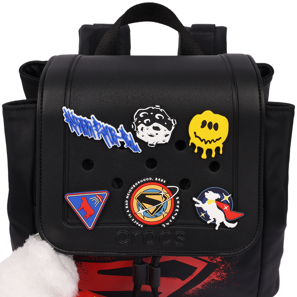 Crocs DC Studios Supergirl x Crocs Mini Backpack - Adult - Black - Image 9