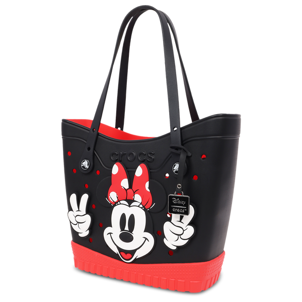 Crocs Disney Minnie Mouse x Crocs Classic Medium Tote - Adult - Black - Image 4