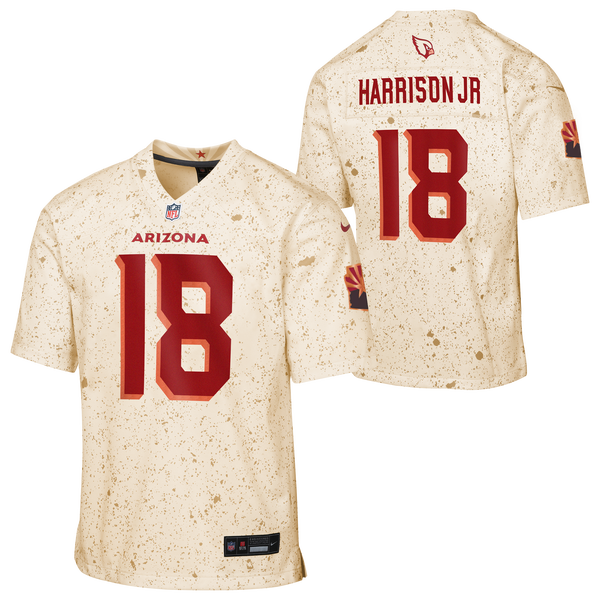 Nike Cardinals Rival MH18 Game Jersey - Boys' Grade School - Beige - Image 3