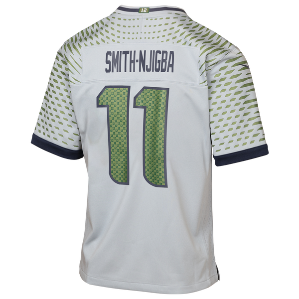 Nike Seahawks NFL Rival JS11 Game Jersey - Boys' Grade School - Gray
