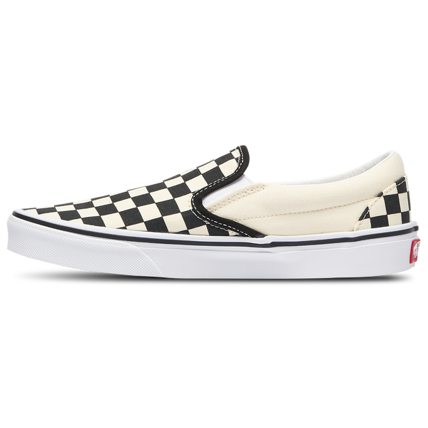Vans Classic Slip On - Women's - White/Black - Image 2