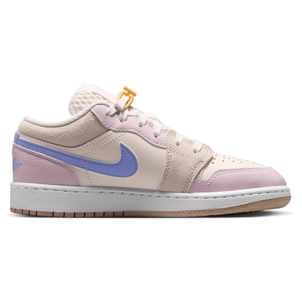Jordan AJ 1 Low China - Girls' Grade School - Sail/Bleached Lilac/Phantom