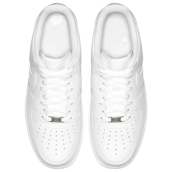 Nike Air Force 1 '07 - Men's - White/White - Image 5