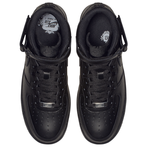 Nike Air Force 1 Mid '07 LE - Men's - Black/Black - Image 4